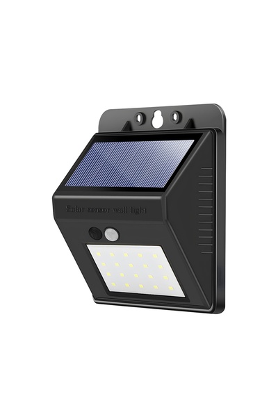 LEDIGANT Lampa Solara cu senzor de miscare, 20 LED-uri, culoare alb rece 6500k