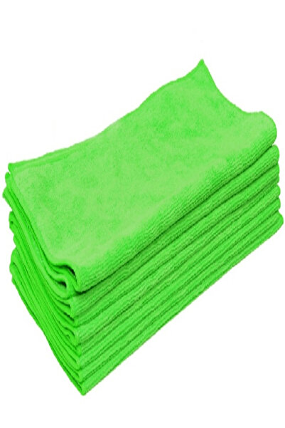 snick Set 10 LAVETE MICROFIBRA 300X300 GREEN /1 , 30x30 cm