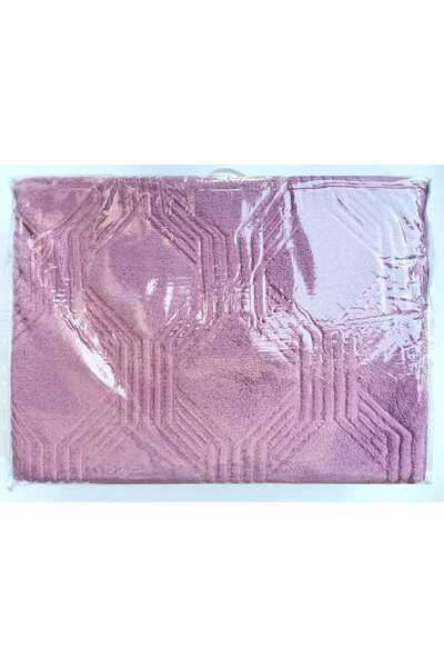 Özdilek Art Deco Lilac Trendy Blanket - Tk