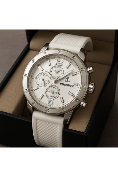 MARCO MARİN Silicone Strap Men's Watch