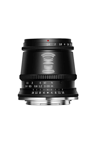 TTArtisan Obiectiv negru 17mm F1.4 pentru montură Sony E