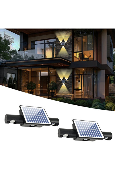 LEDIGANT Lampa solara 3 LED-uri, IP65, Lumina aurie