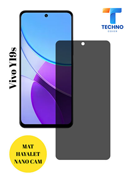 tcover Vivo Y19s Hayalet Cam Mat Nano Ekran Koruyucu Darbelere Karşı Dayanıkl...