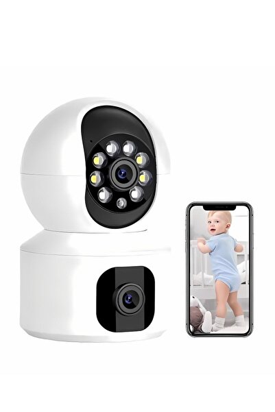 Closeli Smart Security Camera,PTZ WiFi Camera,1080P Smart Surveillance,Two-Way Audio