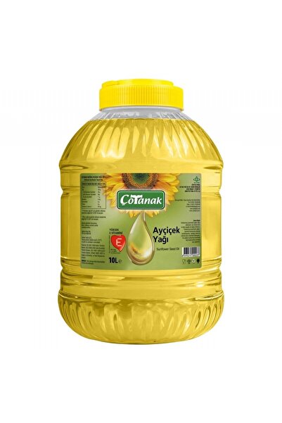 Çotanak Ayçiçek Yağı 10 lt Pet