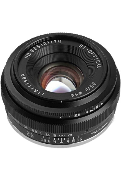 TTArtisan Obiectiv manual Nikon Z negru de 25 mm F2