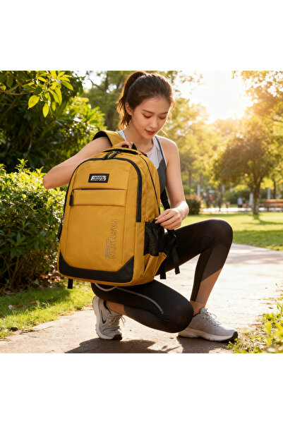 Generic New Summer Waterproof Fashion Student Dual-Shoulder Bag, Leisure Travel Lightweight Backpack