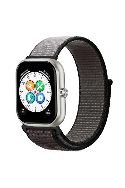 KRETON Honor Choice Watch ile Uyumlu Kordon Cırt Cırtlı Spor Kumaş Kayış
