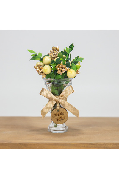 ARDIÇ Yılbaşı Konseptli Dekoratif Vazo - Kokina
