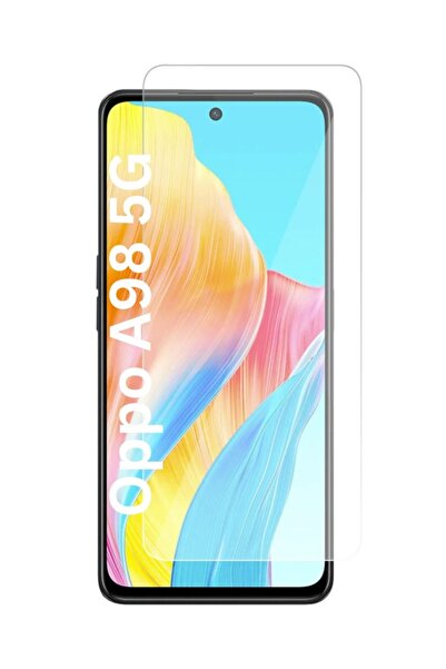 SKYDDAR INNOVATION Foil for Oppo A98 5G / A58 4G / A79 5G, 9H Protection, 0.3mm, Clear Vision, sticker set, Transparent