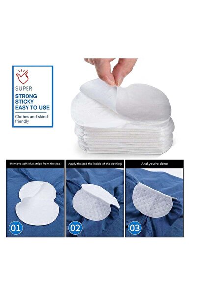 BLOOMING TIME Underarm Sweat Pads (100 Pack)