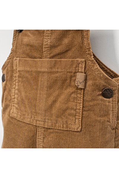 Overdo Boy's Velvet Salopet 1-4 Years Old