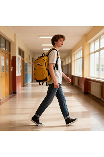 Generic New Summer Waterproof Fashion Student Dual-Shoulder Bag, Leisure Travel Lightweight Backpack