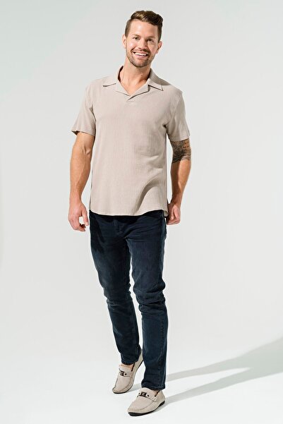 FOR YOU MODA Mini Stone Pocket Shirt