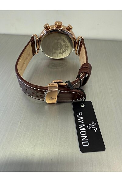 Raymond Leather Men's Wristwatch