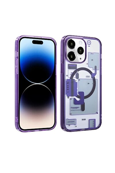 Spigen Ultra Hybrid ZeroOne Case for Apple iPhone 15 - Purple