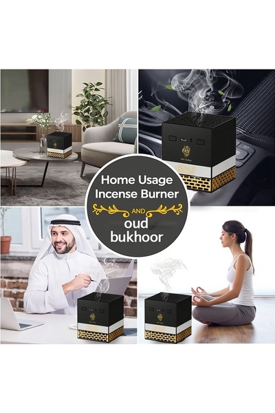 Generic Quran & Bakhoor Night Light, APP Controlled Remote Control Speaker Azan Bluetooth Speaker