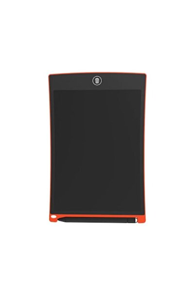 OEM LCD writing and drawing tablet, 8.5-inch, erase button, stylus included, black