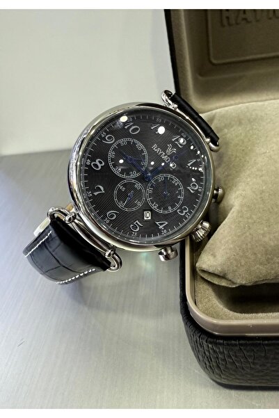 Raymond Leather Men's Wristwatch