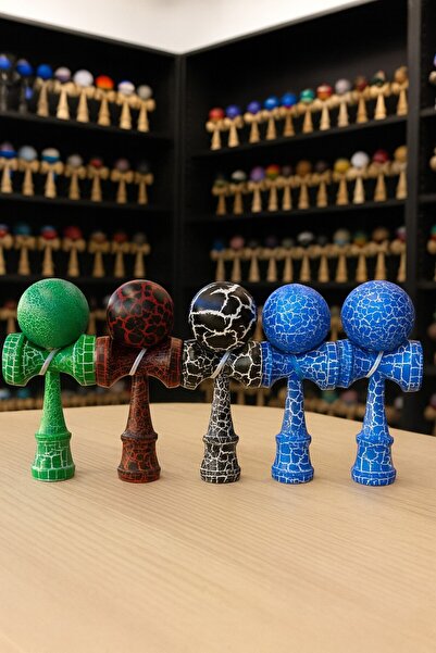 Inovius Kendama din lemn 100%, Model Cracked - DKEND3015
