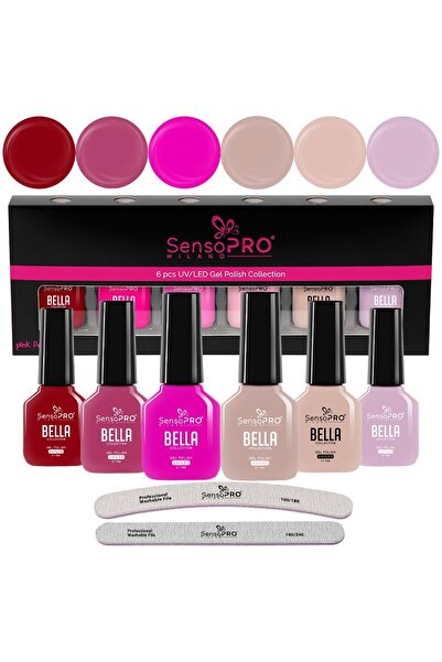 SensoPRO Milano Set de 6 oje semipermanente SensoPRO Milano, BELLA Radiance