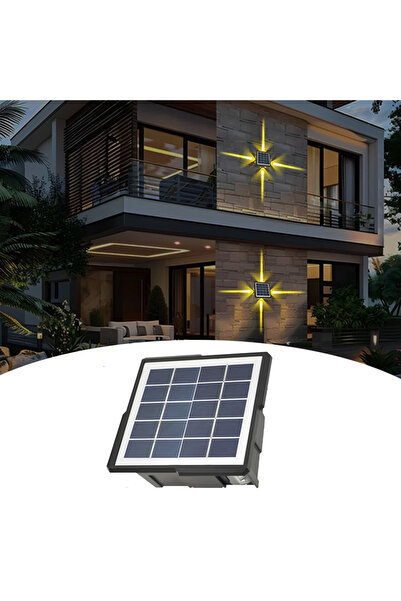 LEDIGANT Lampa solara 4 LED-uri, IP65, 3 culori 6500k, 4000k, 3000k