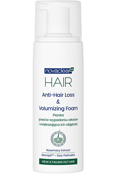 Novaclear NC Hair Spumă anti-cădere și volumizare 150 ml