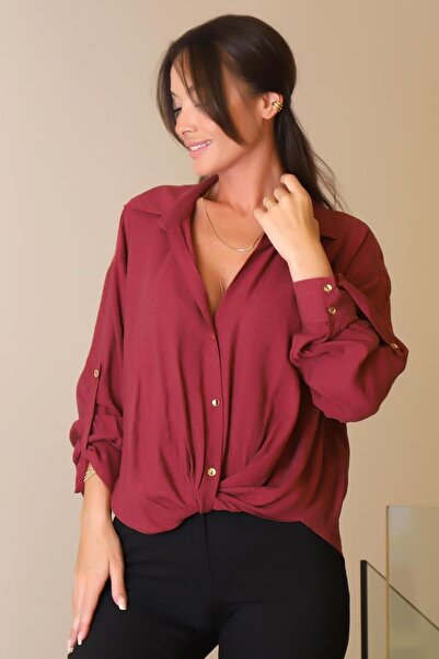 Nazen Giyim 50960-2K6 AYHAN GÖMLEKBORDO