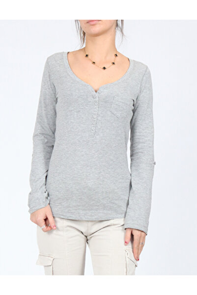 Evendi Blouse, Gray