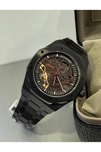 Raymond Black Dial Automatic Wristwatch