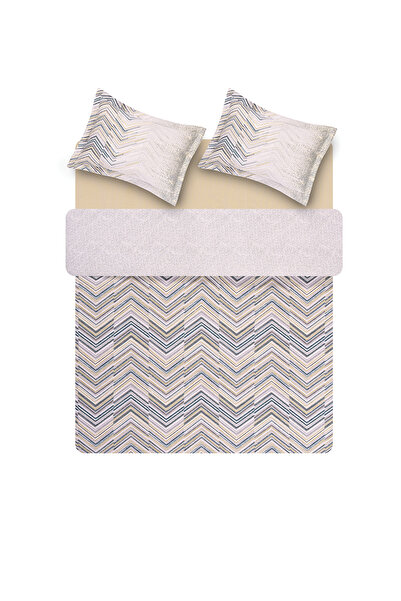 Puffy Rolf Single Ranforce Duvet Cover Set - Gray