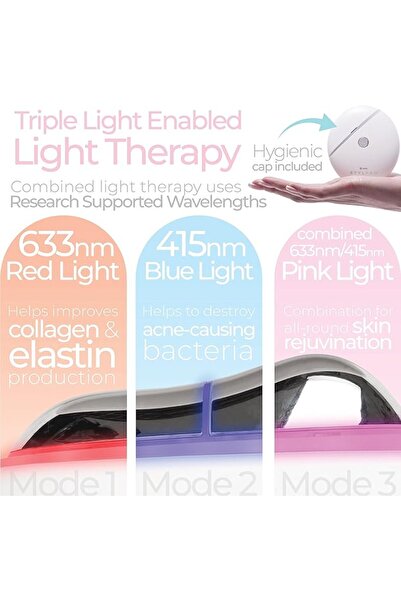Stylpro Heated LED Electric Gua Sha - Red/Blue LED & Heating for Instant Lifting