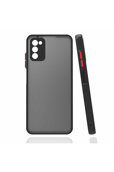 zore غطاء حماية لهاتف جالاكسي A03S من MRSA Hux - أسود