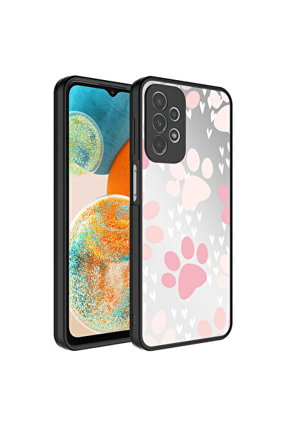 zore حافظة لهاتف Galaxy A53 5G بنمط مرآة لامعة مع حماية للكاميرا - باتي