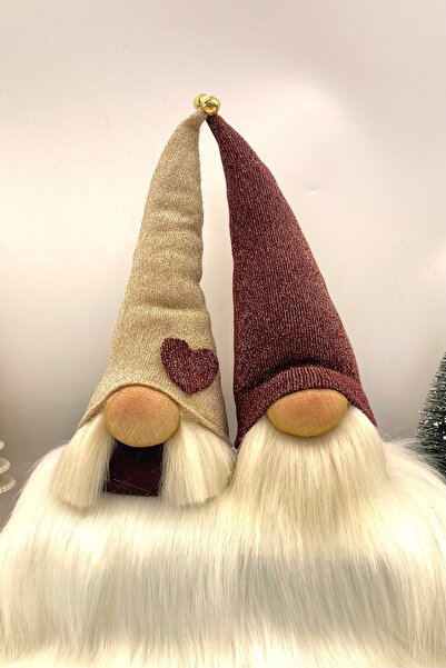 Concept HuBuTU New Year's Gift Set of 2 Love and Luck Dwarf, Gnome, Valentine's Gift, Christmas Ornament, New Year's