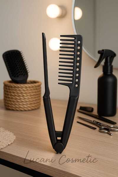 Lucani Cosmetic Cleste pentru coafarea părului Cleste pentru îndreptarea păru...