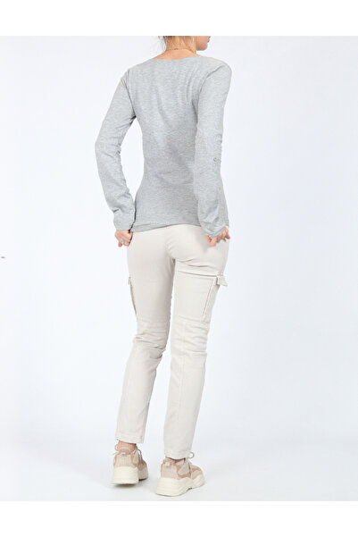Evendi Blouse, Gray