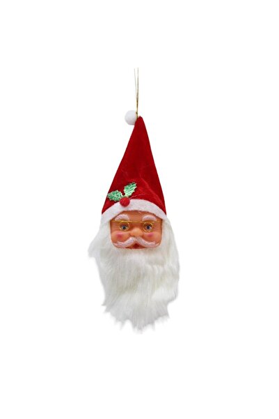 PARTİADA YILBAŞI ASMALI SÜS DEKOR NOEL BABA YÜZÜ 15 CM