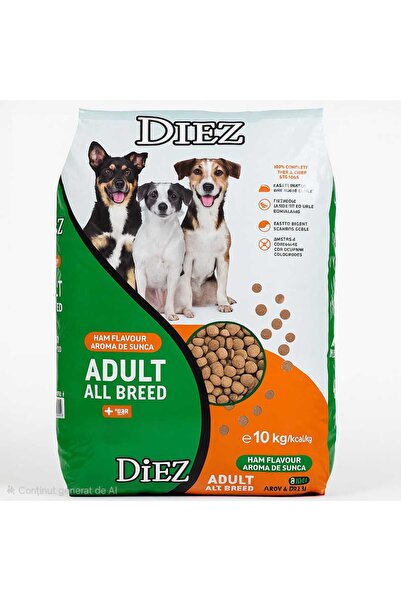 Diez Dog food with ham flavor 10kg