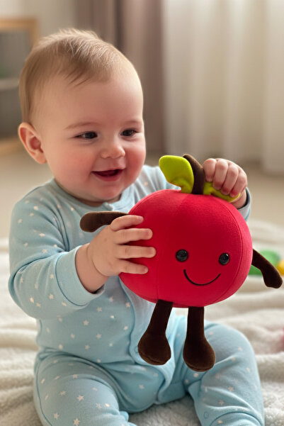 craftivio Sevimli Havuç Figür Peluş Oyuncak Yumuşacık Bebek Uyku ve Oyun Arka...