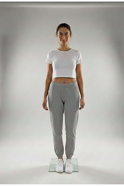 My Blog Gray Crew Neck Sweatpants