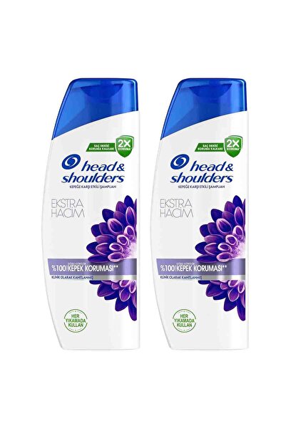 Head & Shoulders Ekstra Hacim Kepek Karşıtı 330ML Günlük Kullanım Şampuan x 2...