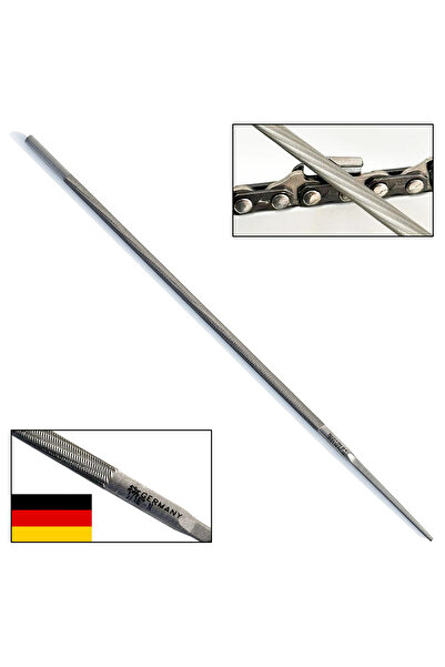 PFERD Germany Motorlu Testere Zincir Bileme Eğesi 5/32 4.0mm İnce Eğe Yüksek ...