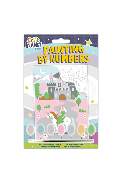 dp Craft Craft Planet Mini Pictură prin Numere Castel de Basm