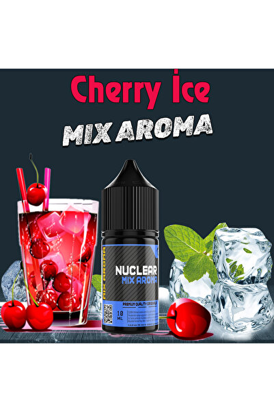 nuclear kimya Cherry İce 10 ML Gıda Aroma Vamp Serisi