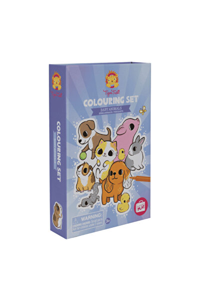 TIGER TRIBE Coloring Set - Baby Animals