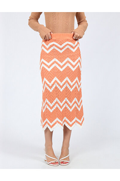 Pepe Jeans Skirt, Orange