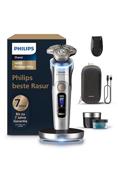 Philips i9000 Prestige Ultra XP9404/31 Electric Shaver, SkinIQ Pro Technology, Grey