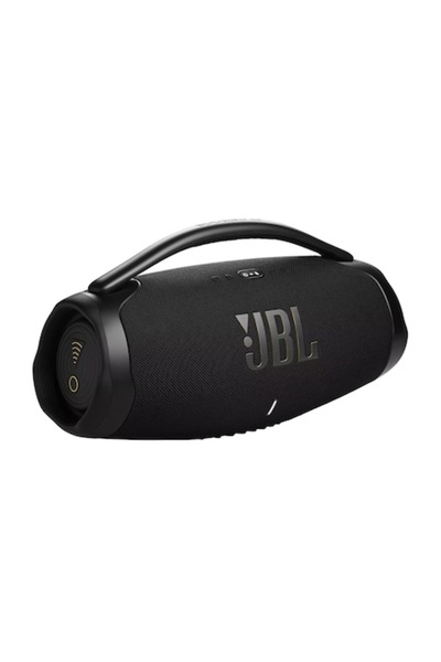 JBL Boombox 3 Wi‑Fi Portable Speaker, 180W, Bluetooth, 24H Battery, Dolby Atmos, IP67, Black
