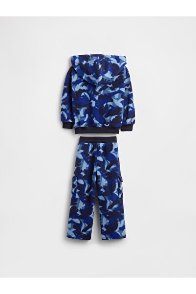 GAP Erkek Bebek Mavi Sweatshirt Outfit Set